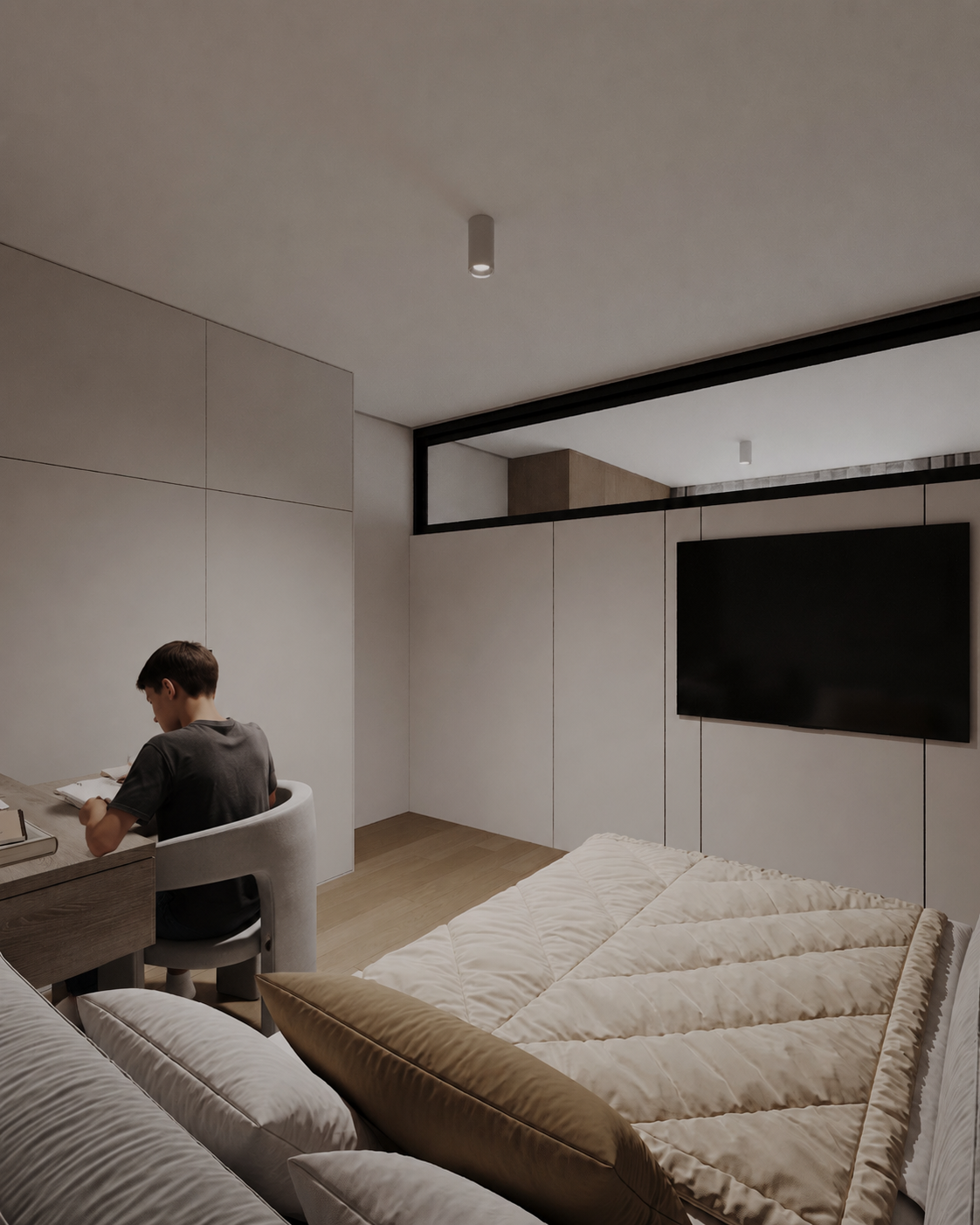 Zona de dormir, vista alternativa