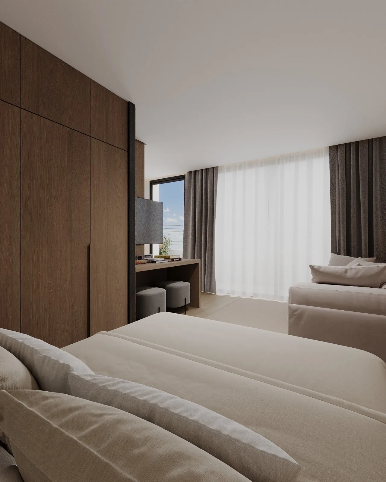 Quarto, vista alternativa